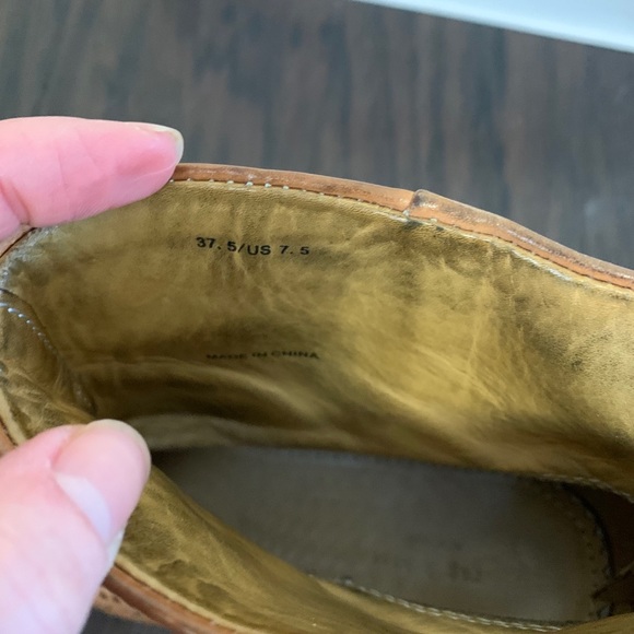 Rag & Bone Ankle Boot Tan Caramel Cognac Brown 7.5 - Picture 6 of 6